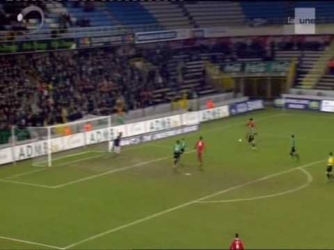 Jupiler Pro League 2009 : J19 : CS Bruges - Courtrai : 0-1