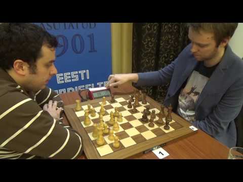 Home analisys victory in Pirc: GM Gadir Guseinov - Sander Kukk, Pirc defense, Blitz chess