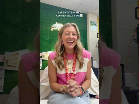 How I do parent teacher conferences! 💕 #teachertips #teachers #teacher #teaching #teachersday