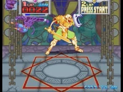 Metamorphic Force (Arcade) Sub Boss "Cyber Skeleton Swordsman" [Max, LV8 Hardest]
