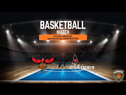 Atlasbasket - Atlas League - 6th Round - KAVLANTA HAWKS VS ELITHRIOI by OMSOM