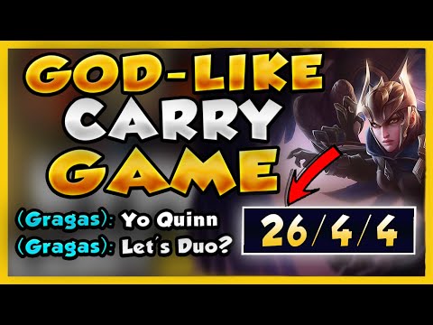THIS IS THE TRUE POWER OF QUINN IN SEASON 11! I HAVE NEVER CARRIED SO HARD - League of Legends