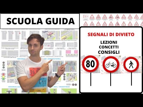 Segnali di divieto - autoscuola serena scuola guida patente B