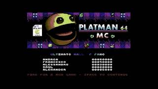 COMMODORE 64 += PLATMAN MC  =+ NEW GAME 2025