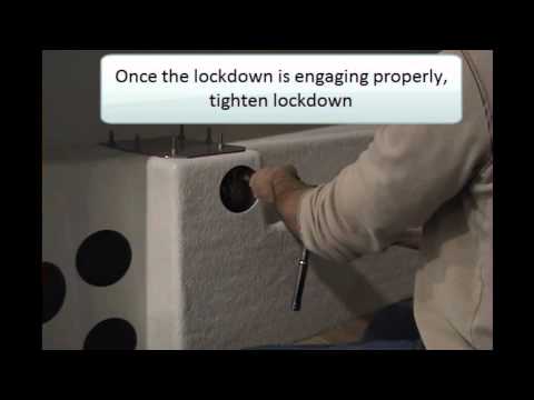 Installation Master Truck Body - How to lock body down to truck