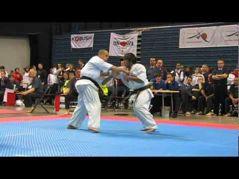 Krisztián Pető vs. Mammadov Etibar - European (Shin)Kyokushin  Championship Vilnius 2011