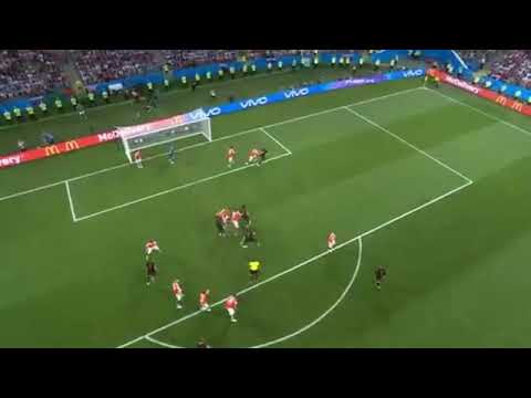 Domagoj Vida goal vs Russia 2 1   Croatia vs Russia