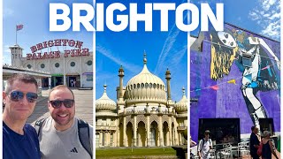 🇬🇧 BRIGHTON UK DAY TRIP 🇬🇧 BRITISH SEASIDE 🏖️ UK VLOG 2025