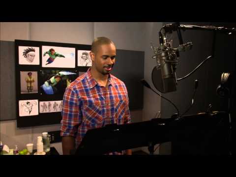 ビッグヒーロー6 B-ROLL - わさび役デイモン・ウェインズJr（2014年） - ディズニー・マーベル・ムービーHD (Big Hero 6 B-ROLL - Damon Wayans Jr as Wasabi (2014) - Disney Marvel Movie HD)