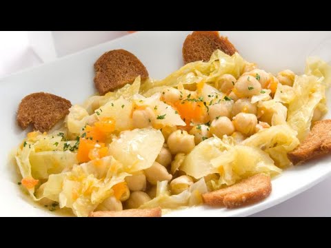 Receta de garbanzos guisados - Karlos Arguiñano