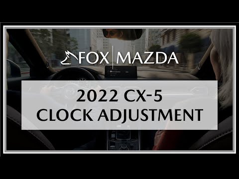 YouTube video about: How to change time on mazda cx-5 2021?