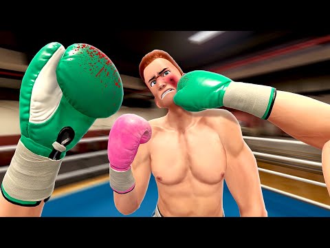 PUNCHING My Friend in VR Boxing - Thrill of the Fight 2