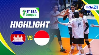 Highlight Timnas Voli Putra Indonesia Vs Kamboja (3-0) di SEA V League 2025, Asa Garuda Masih Ada