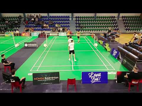 Interclub Badminton TOP 12 - J10 - MDMSA vs BCA - Double Homme