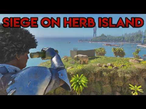 The Siege Of Herbivore Island | Ark Survival Ascended