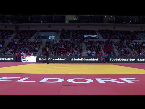 JUDO INDIA Jasleen Singh-IND VS TE Artur KGZ -66kg Round 2 Dusseldorf 2020