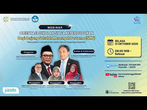 Webinar Orientasi SSK Jenjang SMP