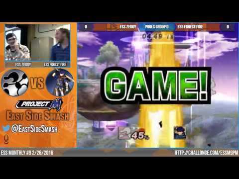 ESS Monthly #9: ESS | Zeddy (G&W) Vs ESS | ForestFire (Ike) - Pools - Project M