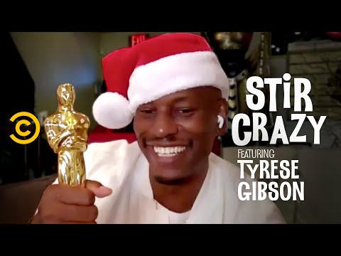 泰瑞斯-吉布森與岩石的恩怨結束了--與喬什-霍洛維茨一起瘋狂地攪拌。 (Tyrese Gibson’s Feud with The Rock Is Over - Stir Crazy with Josh Horowitz)