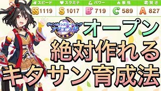 【ウマ娘】必須スキル等紹介‼︎アリエス杯オープンリーグ用キタサンブラック育成方法について教えます‼︎