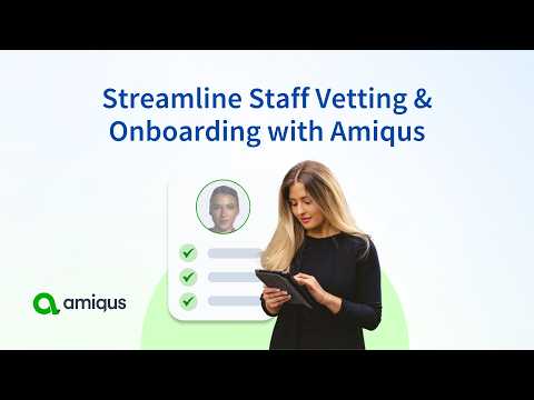 Streamline Staff Vetting & Onboarding with Amiqus