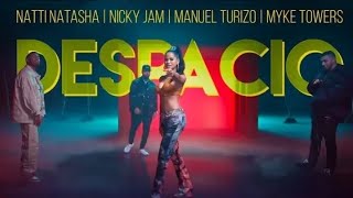 Natti Natasha X Manuel Turizo X Nicky Jam X Myke Towers - Despacio ( video )
