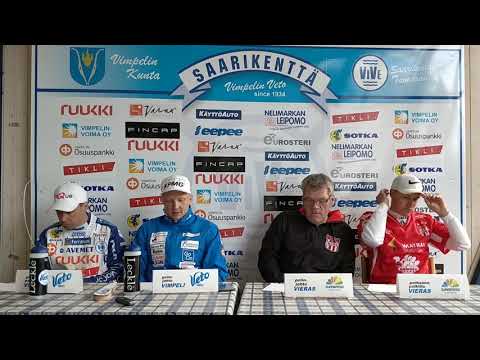 Lehdistötilaisuus: Vimpelin Veto - Imatran Pallo-Veikot