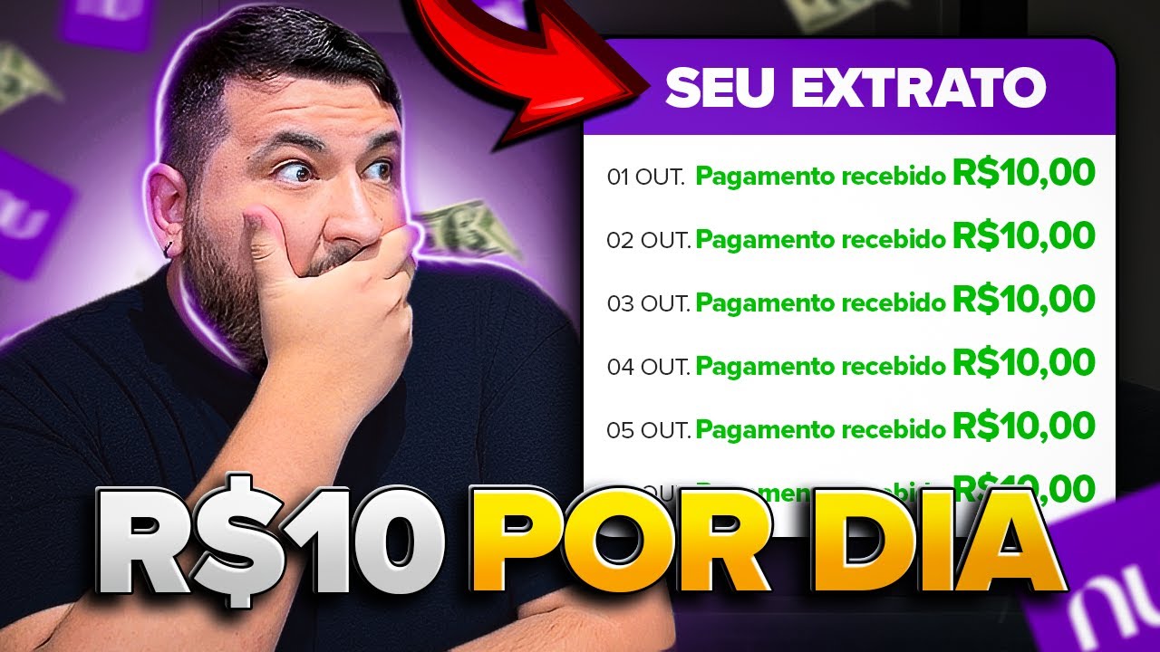 COMO GANHAR R$10 POR DIA COM INVESTIMENTOS SEM TRABALHAR