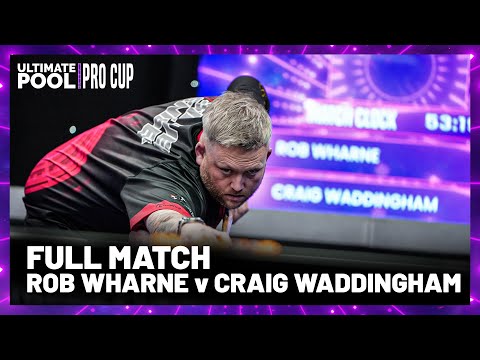 AN UNBELIEVABLE MATCH | Rob Wharne vs Craig Waddingham | Pro Cup 2024