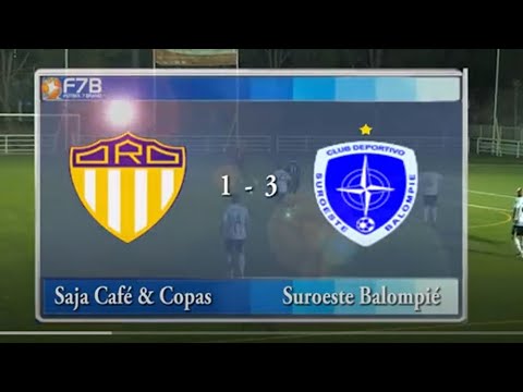 Fútbol 7 Bravo.  Cuartos de Final.  Saja Café & Copas -  Suroeste Balompié