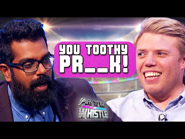 Rob Beckett and Romesh FIGHT AGAIN | Play To The Whistle