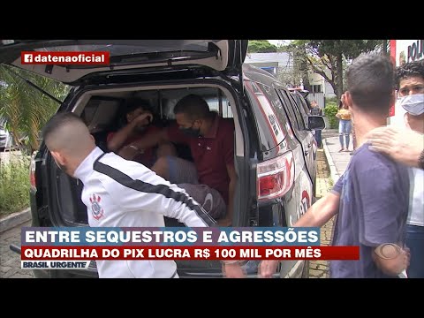 Quadrilha do pix lucra mais de R$ 100 mil por mês