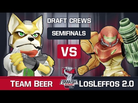 Team Beer vs LosLeffos 2.0 - Draft Crew Battles: Semifinals - Smash Summit 2017