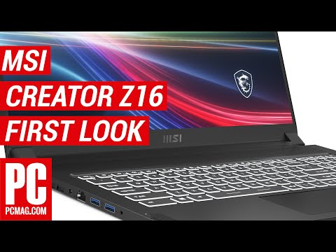 External Review Video --AmSvZOmSo for MSI Creator Z16 A11U 16" Laptop (11th-gen Intel, 2021)