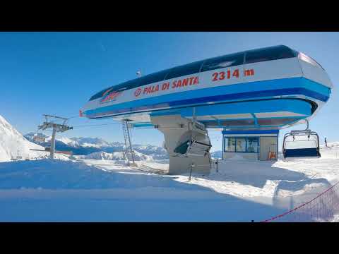 Narty w Dolomitach, ośrodek Latemar w Val di Fiemme - bez słów