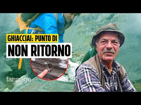 Il cambiamento climatico in Italia come non lo avete mai visto: i ghiacciai al punto di non ritorno
