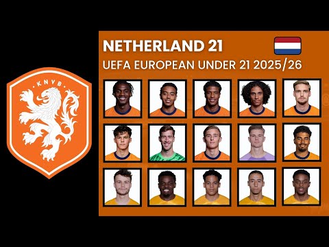 UPDATE 🚨 NETHERLAND UNDER21 OFFICIAL SQUAD, FOR UEFA EUROPEAN CHAMPIONSHIP 2025 ||Dresoccer
