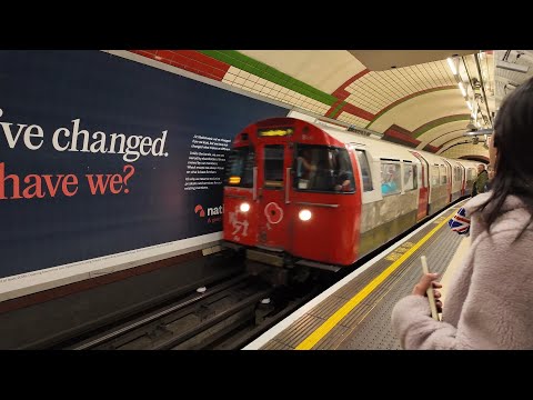 New Yorker Rides the London Tube from Piccadilly Circus to Paddington Station (Bakerloo Line)