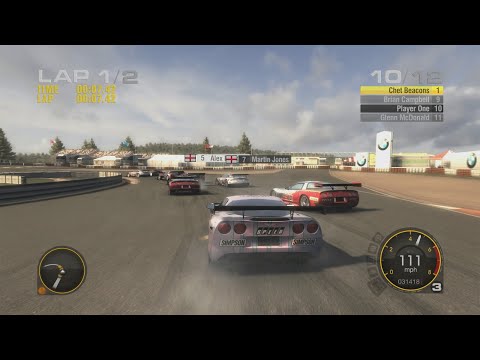 #29 Race Driver: GRID - EURO B LICENCE. GT1 (ASTON VS CORVETTE CHALLENGE)