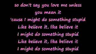 Shawn Desman - Something Stupid Lyrics
