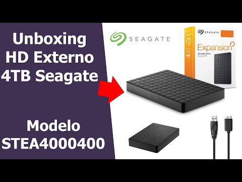 Išorinis kietasis diskas HDD Seagate Expansion Portable 4TB video