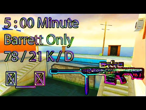 CF : New Greece FFA 78/21 KILLS | 05:30 | BARRETT ONLY | 150FPS&75HZ :@ UwU