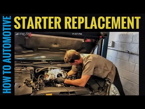 How To Replace The Starter On A 2000-2006 Lexus LS430