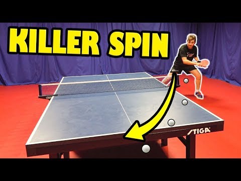 5 Tips To Produce KILLER Spin | Table Tennis Video
