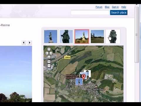 Ceasar Alesia Topography