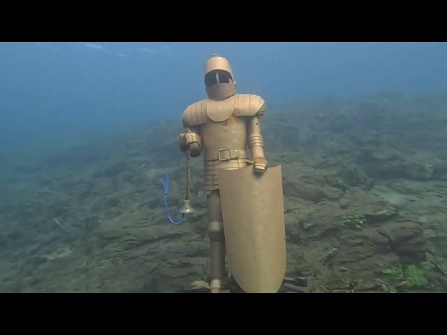 Со дна Байкала убрали статую