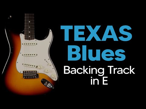 Guitar Backing Track I Texas Blues Jam in E