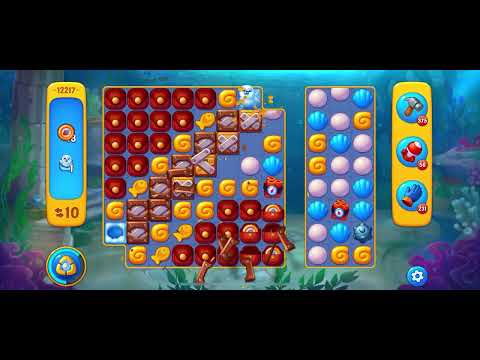 Fishdom level 12217 no boosters フィッシュダム ノーマル