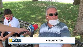 Много от пейките в центъра на Хасково са в лошо състояние