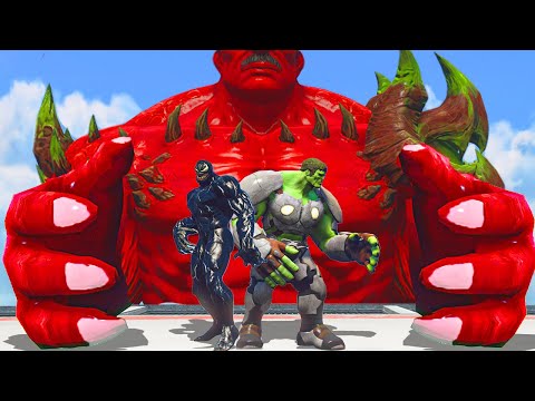 Red Hell Hulk SMASH Venom & Hulk | Hulk Avengers Power Hero